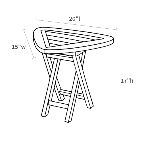 Product dimensions diagram showing front, side, and depth measurements