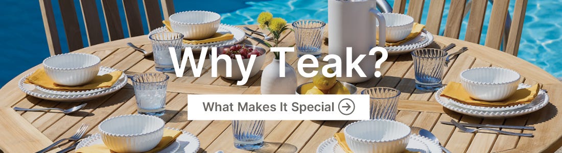 Why Teak Banner