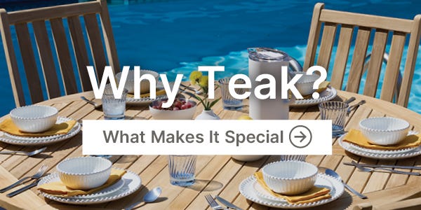 Why Teak Banner